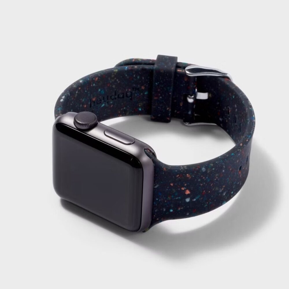 Apple Watch Silicone Band 38/40/41mm - heyday Black Speckle